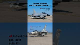 China vs Taiwan Air Force – J-10 vs F-CK-1 Showdown