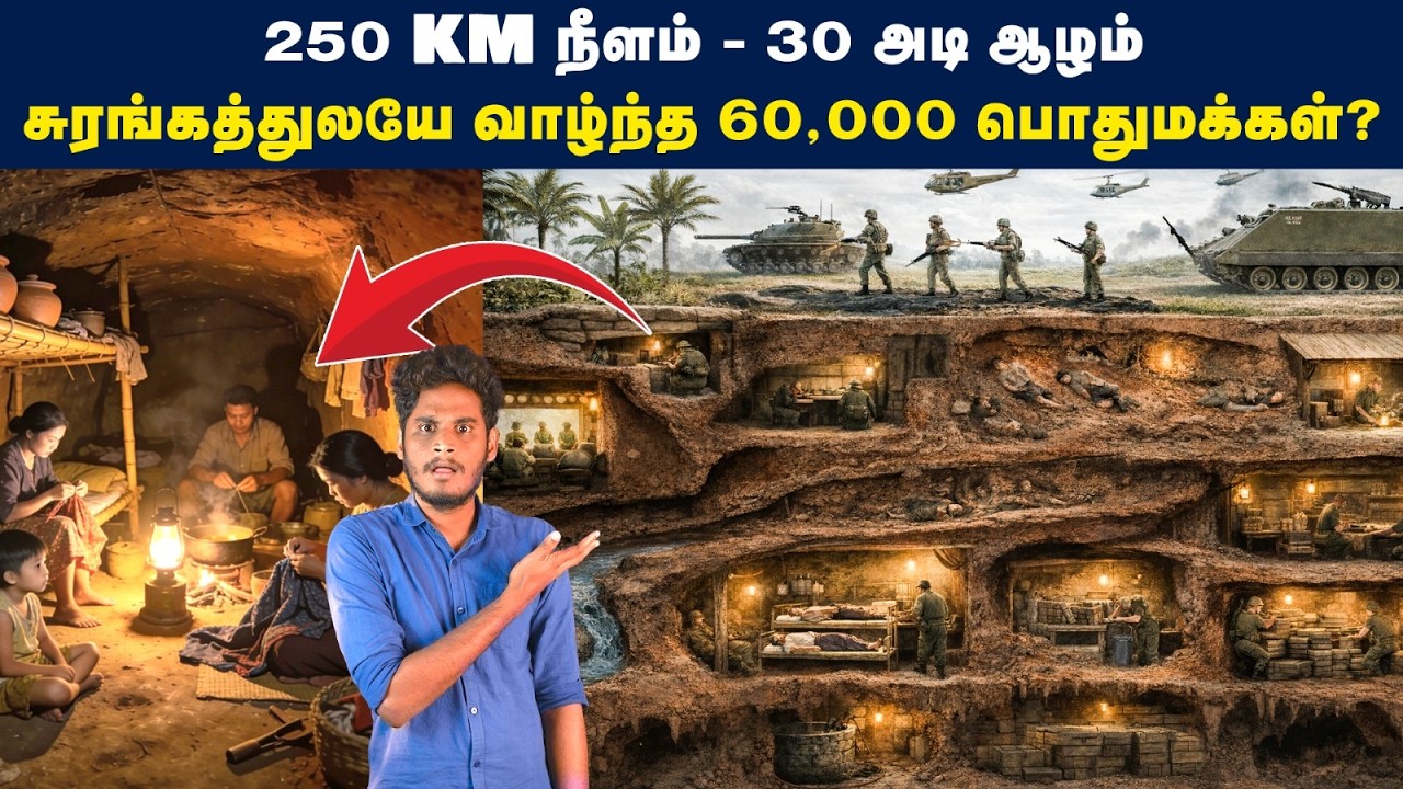 🤯😡20 ஆண்டுகள் சுரங்கத்திலேயே வாழ்ந்து அமெரிக்காவை ?