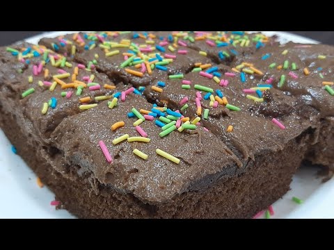 No oven Eggless chocolate cake with chocolate butter cream frosting  ||cake recipe || Eat the finest