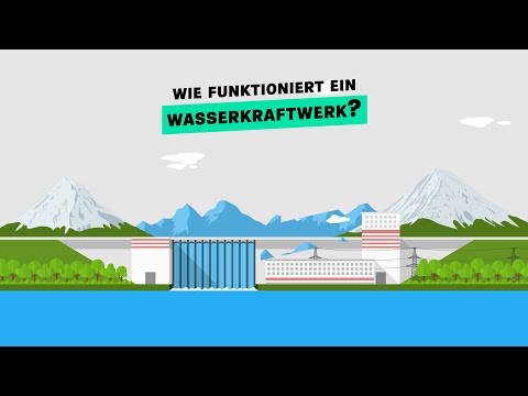 Wie funktioniert ein Wasserkraftwerk?