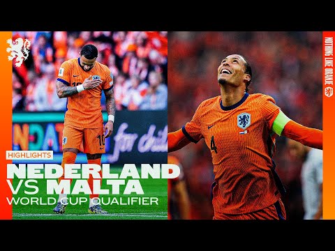 MAGICAL NIGHT in Groningen! 🤩 | Highlights Nederland - Malta