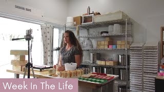 Day in the life of a soap maker | Victoria Farmers Market selling handmade soap