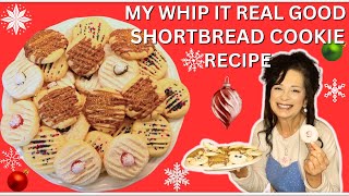 WHIPPED SHORTBREAD RECIPE | CHRISTMAS BAKING #homemade #trending #christmas #cooking #food #foodie