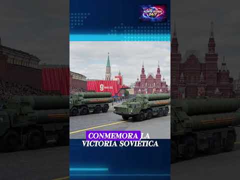 Rusia cambia su desfile más simbólico por temor a Ucrania.