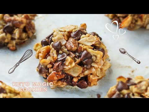 How to make the easiest and most delicious Keto Magic Cookies!