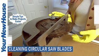 Restore a Circular Saw Blade - Quick Tip