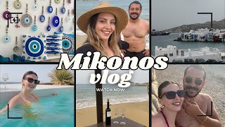Mikonos Vlog, Pantheon Otelde kaldık, Araba kiraladık, Kalo Livadi  #mikonos #my