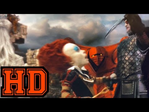 Alice In Wonderland (2010) - Stayne Tries To Kill The Red Queen