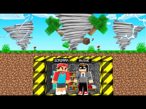 TORNADO vs SICHERSTER BUNKER in Minecraft!