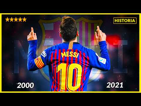 El BARÇA de LEO MESSI (2000-2021) 🐐 ❤️💙 La Leyenda del D10S del Barcelona
