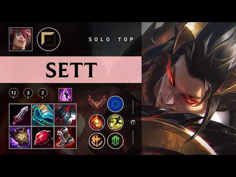 Sett Top vs Jax - EUW Grandmaster Patch 26.03