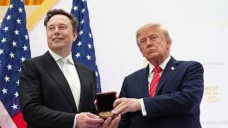 Donald Trump condecora a Elon Musk con la Medalla de la Ciencia tras el acercamiento entre ambos