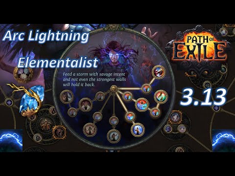 The Ultimate Arc Elementalist Build - Path of Exile 3.13