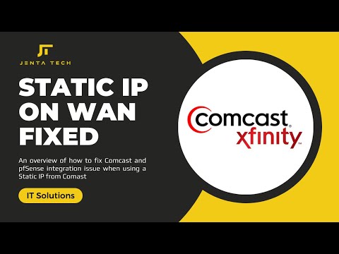 Static Ip Comcast