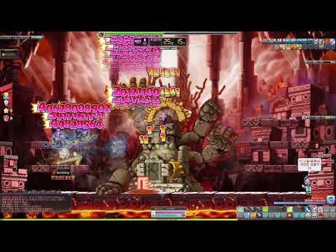 [KMS Burning World]  Bowmaster 800k Range Solo Chaos Zakum