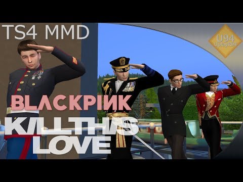 BULLY (The Sims 4/MMD Dance) - BLΛƆKPIИK - Kill This Love [Long Version] (MOTION DL) Video