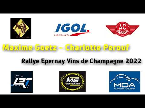 Rallye Epernay Vins de Champagne 2022, Maxime Goetz - Charlotte Perouf, Renault Clio RC4