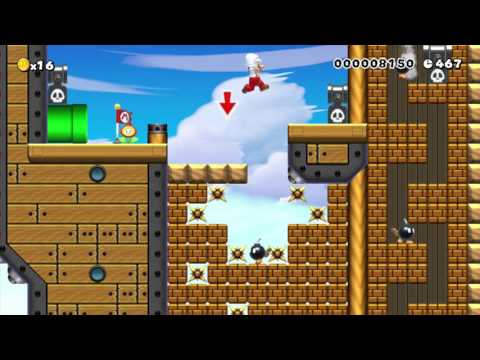 Mario Maker: The Dropper 1-1