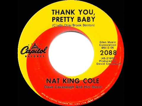 1st RECORDING OF: Thank You, Pretty Baby - Nat King Cole (1958)