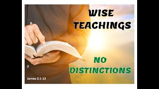 No Distinctions