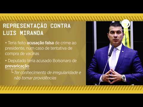 Conselho de Ética arquiva processo contra Luis Miranda - 03/11/21