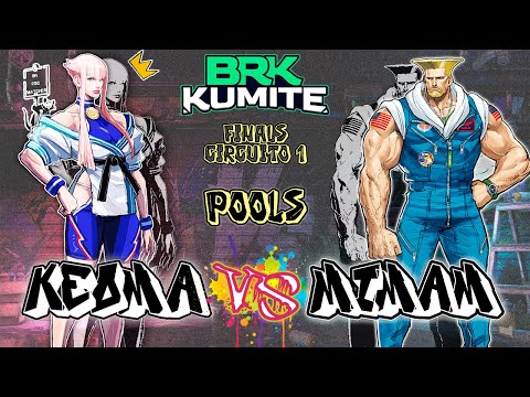 SF6 👊 Keoma (Manon) vs Mimam (Guile/Dhalsim) 👊 BRK Finals Circuito 1 - Street Fighter 6 - Pools
