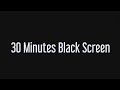 30 Min of RELAXING OCEAN WAVES | Black Screen