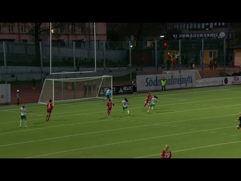 Höjdpunkterna: Mållöst på Zinkensdam när Sundhage tittade på Hammarby - TV4 Sport