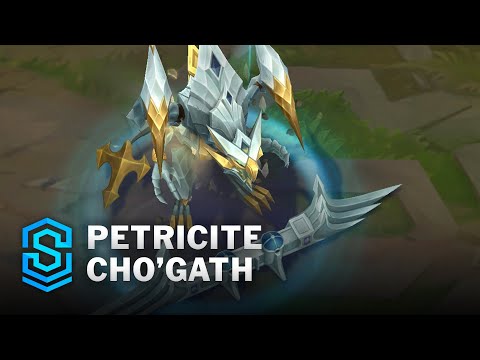 Petricite Cho'Gath Skin Spotlight - Pre-Release - PBE Preview - League of Legends