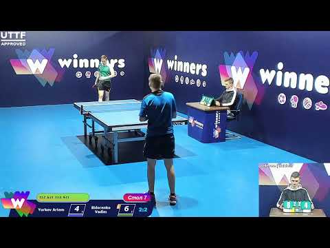 Yurkov Artem - Sidorenko Vadim. WINners CUP Table Tennis 7 15.11.2020 15:45