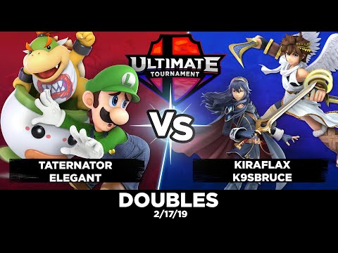 Taternator + Elegant vs. KiraFlax + K9sbruce - Doubles - February Smash Ultimate Tournament