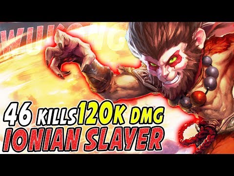 🔥 MOST BROKEN WUKONG BUILD 🔥 46 KILLS 120k DMG IONIAN SLAYER 🙊 TOP Wukong Season 9 League Of Legends