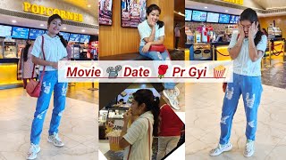 Aaj Mai Movie Date Pr Gyi 🥰🥰 | #satyapremkikathamovie | Day Out With Me|#sundayvlog || Krrish Sarkar