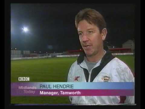 Tamworth FC on TV 1999 2000 FAC 1RP Bury preview BBC
