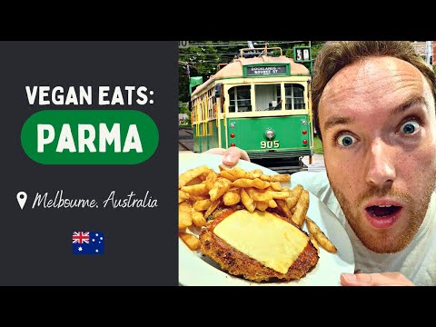 Encontramos UM PARMA VEGANO em Melbourne, Austrália! 🇦🇺