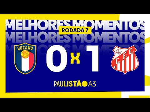 Melhores momentos de União Suzano 0 x 1 Capivariano - 7ª rodada do Paulistão A3
