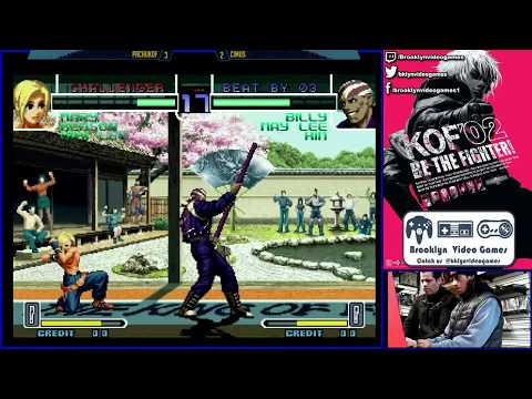 KOF2002 PACHUKOF(MEX) VS CIMUS(PERU) @BROOKLYN VIDEO GAMES