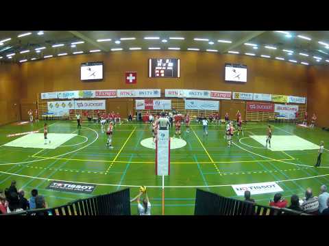NLA 2014/2015: Neuenburg UC - VC Kanti 3:1 (17.01.2015)