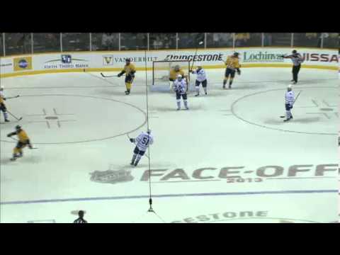 Lupul 4-0 Goal - Maple Leafs vs. Predators (Oct 10 2013)