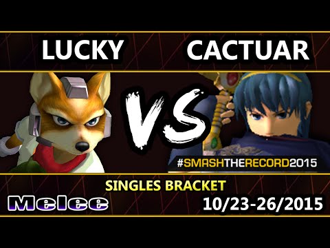 STR2015 - Lucky (Fox) Vs. SP | Cactuar (Marth) SSBM Top 64 - Smash Melee