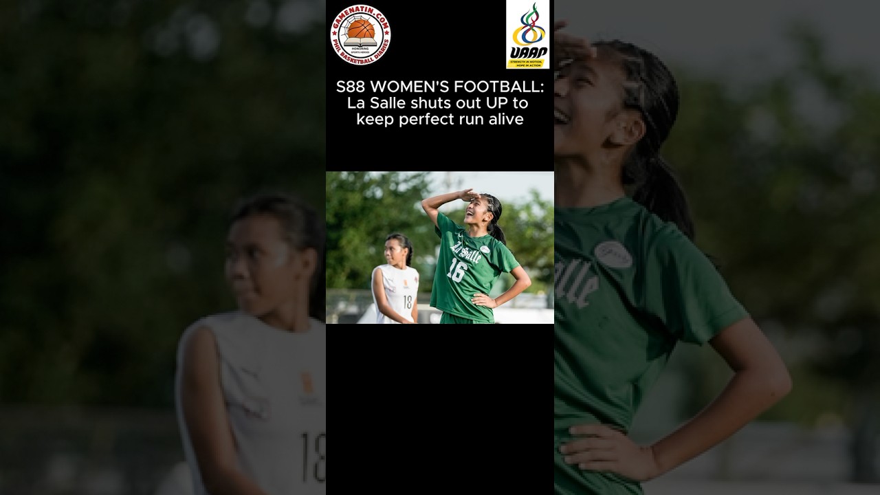 UAAP Women's Football: Dani Tanjangco leads DLSU to 2-0 win vs UP