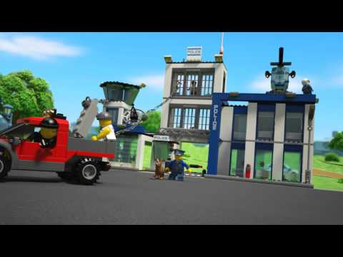 Vidéo LEGO City 60047 : Le commissariat de police