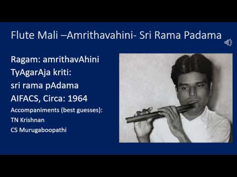 Flute Mali   1964 AIFACS - Amrithavahini - Sriramapadama