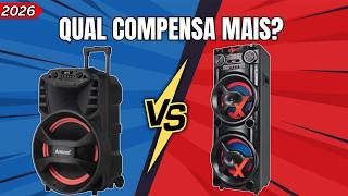 Amvox ACA 880 Vegas vs ACA 1900 New X: Qual CAIXA AMPLIFICADA COMPRAR em 2026?