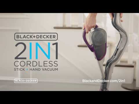 Stick vacuum cleaner SVJ520BFSP / 2-in-1 / PET version, Black+Decker -  Private Consumer Vacuum Cleaners