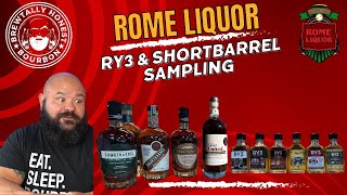 Bourbon Hunting at Rome Liquor: Sampling RY3, Shortbarrel Picks &amp; Pursuit Double Oak!