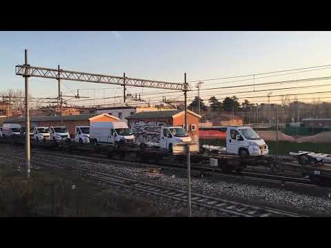 E189 MRCE di seconda serie al Bivio San Vitale per Modane.