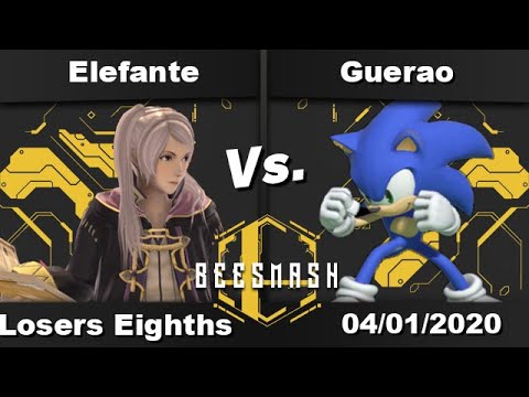 [BeeSmash 2] Losers Eighths: Elefante (Robin) vs Guerao (Sonic)