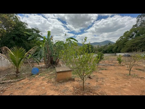 Terreno todo Murado com Área de 1.740 m2 à Venda em Congonhal - Minas Gerais.