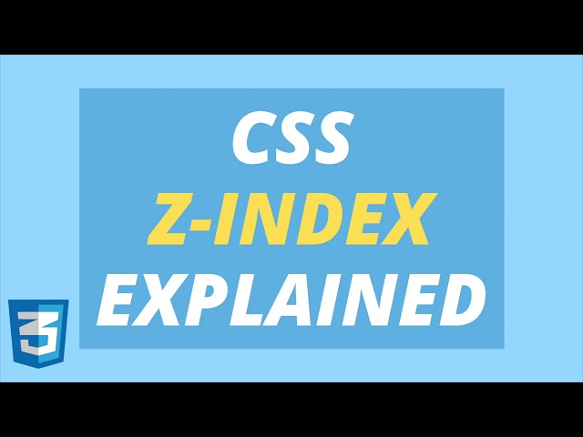 Thumbnail of Using z-index for stacking elements lesson